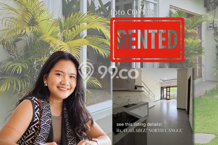 Rumah sewa siap huni 3 KT di Canggu, Badung Rumah sewa siap huni 3 KT di Canggu, Badung