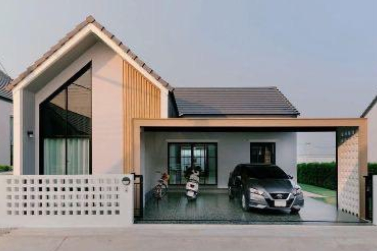 Desain Rumah Scandinavian Lantai Sederhana Nyaman