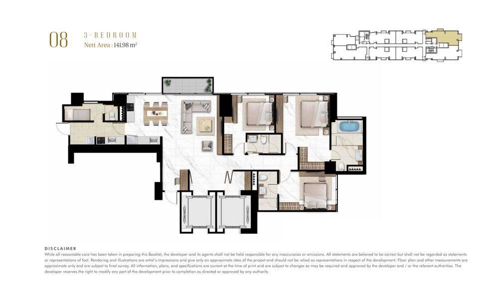 3 Bedroom 3 Bedroom