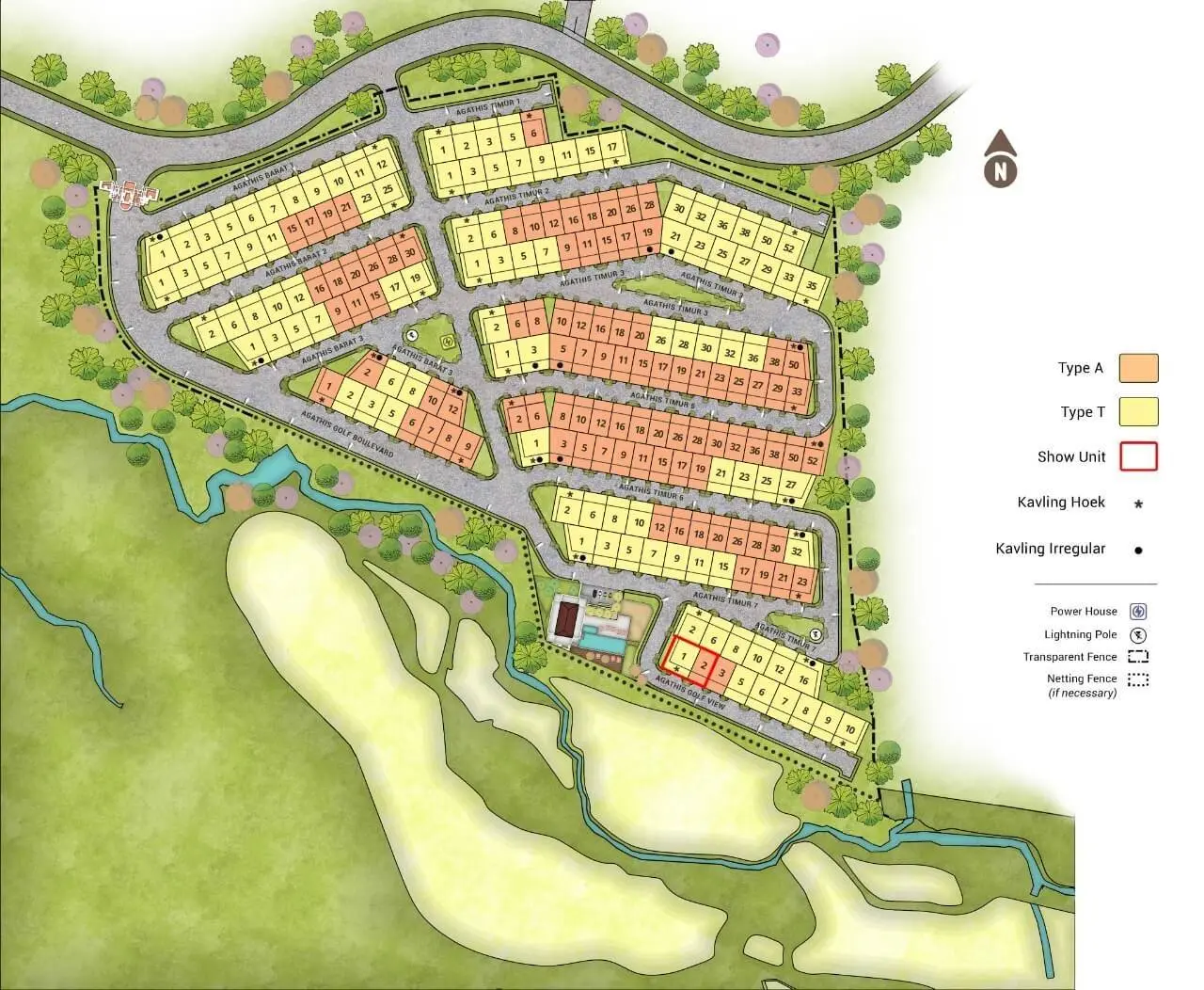The Agathis Golf Residence-Summarecon Bogor sitemap
