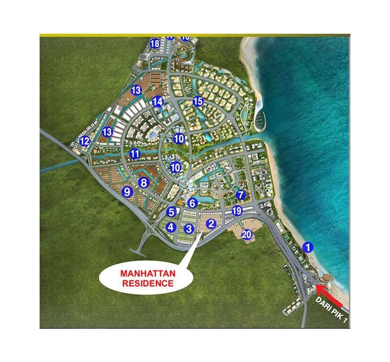 manhattan residence lokasi