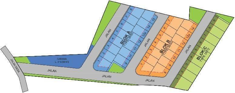 Makmur Indah Residence site plan