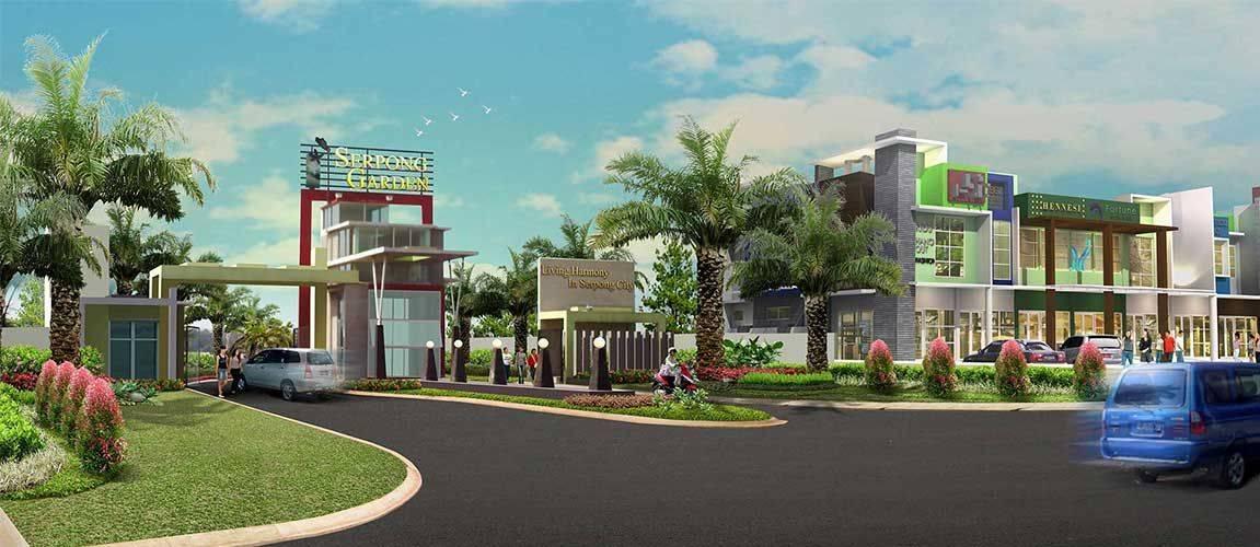 Serpong garden village gate