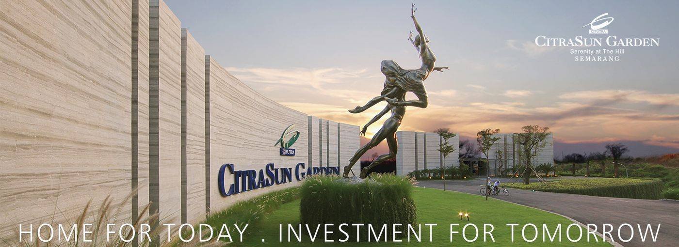 Citrasun Garden Semarang Citrasun Garden Semarang gate
