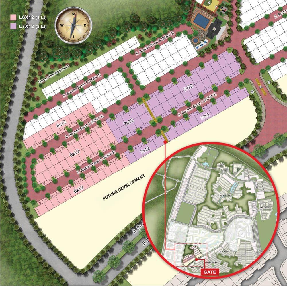 Havana Gading Serpong - Siteplan