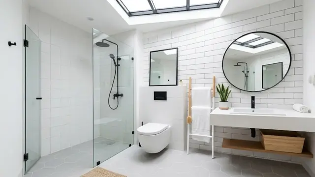 5 Ide Desain Kamar Mandi Rumah Type 36, Jauh dari Kesan Sumpek 5 Ide Desain Kamar Mandi Rumah Type 36, Jauh dari Kesan Sumpek