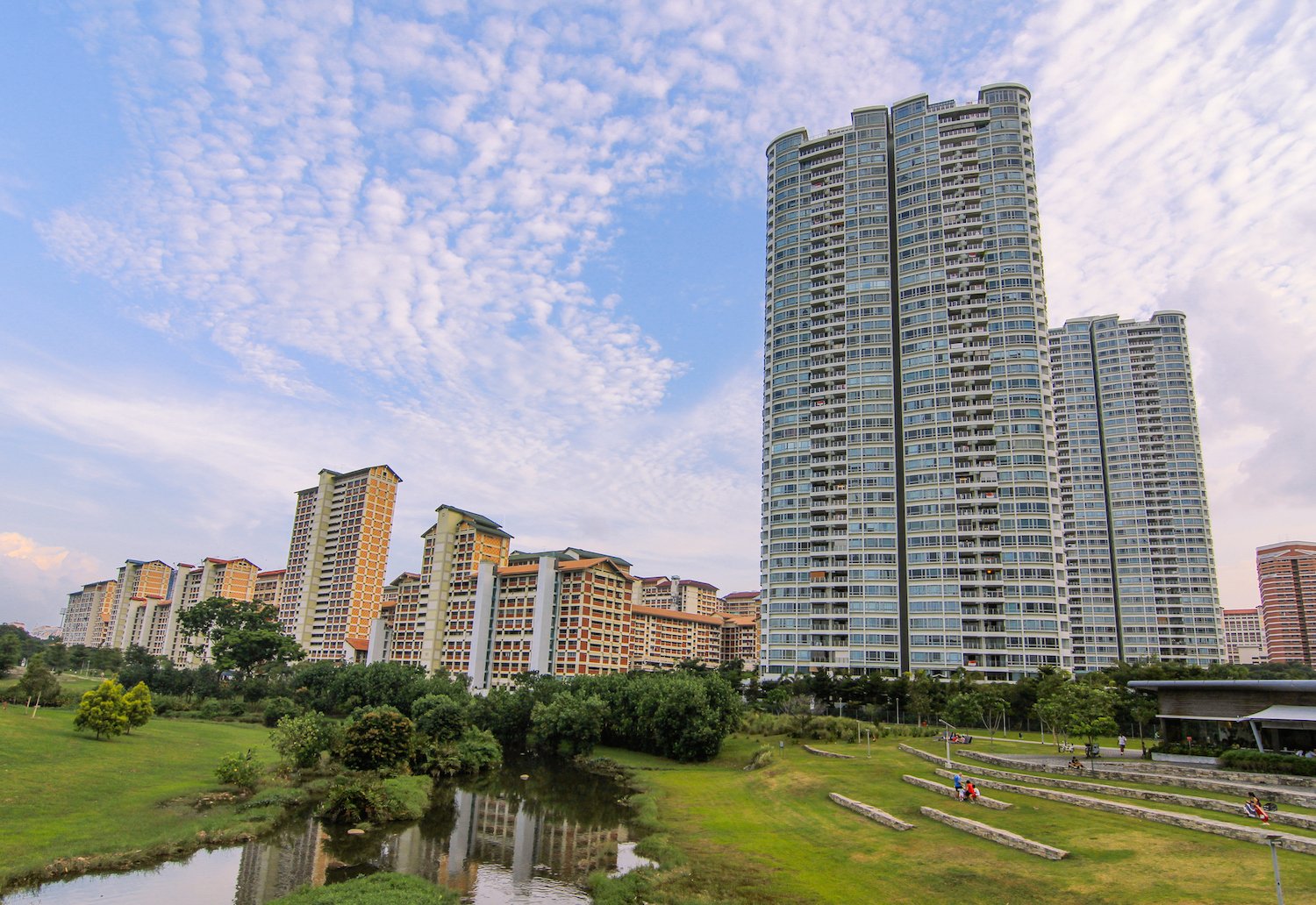 Bishan HDB flats with stunning condo pool view is the very definition ...